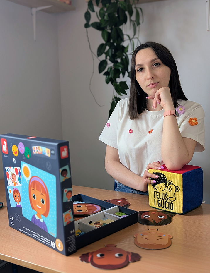 Psycholog Klaudia Dróżdż